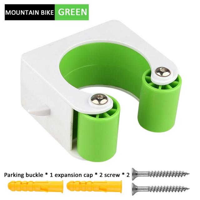 Bicycle Parking Rack Buckle Bike Wall Mount Hook Indoor Vertical Bike Storage Display Stand Road Mountain Bike Wall Hanger Rack