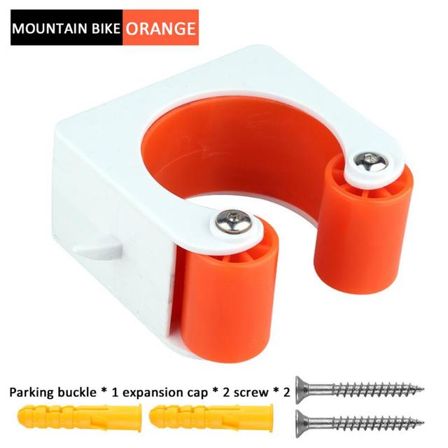 Bicycle Parking Rack Buckle Bike Wall Mount Hook Indoor Vertical Bike Storage Display Stand Road Mountain Bike Wall Hanger Rack